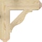 Ekena Millwork Funston Craftsman Rough Sawn Bracket, Douglas Fir, 6"W x 26"D x 26"H BKT06X26X26FST04RDF - alternate 3